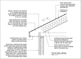 Free CAD Details-Top of Wall Detail - CAD Design | Download CAD Drawings | AutoCAD Blocks | AutoCAD Symbols | CAD Drawings | Architecture Details│Landscape Details | See more about AutoCAD, Cad Drawing and Architecture Details