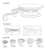 Niteroi contemporary art museum - CAD Design | Download CAD Drawings | AutoCAD Blocks | AutoCAD Symbols | CAD Drawings | Architecture Details│Landscape Details | See more about AutoCAD, Cad Drawing and Architecture Details