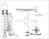 Spaceship and airplane Blocks - CAD Design | Download CAD Drawings | AutoCAD Blocks | AutoCAD Symbols | CAD Drawings | Architecture Details│Landscape Details | See more about AutoCAD, Cad Drawing and Architecture Details