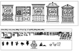 Over 500+ Neoclassical Interiors Decor, Decorative elements-Frame,Pattern,Border,Door,Windows,Cabinet,Lattice,Ceiling,Paving - CAD Design | Download CAD Drawings | AutoCAD Blocks | AutoCAD Symbols | CAD Drawings | Architecture Details│Landscape Details | See more about AutoCAD, Cad Drawing and Architecture Details