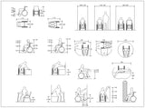 Free Accessibility Facilities V3 - CAD Design | Download CAD Drawings | AutoCAD Blocks | AutoCAD Symbols | CAD Drawings | Architecture Details│Landscape Details | See more about AutoCAD, Cad Drawing and Architecture Details