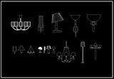 Free Lamp Blocks Download - CAD Design | Download CAD Drawings | AutoCAD Blocks | AutoCAD Symbols | CAD Drawings | Architecture Details│Landscape Details | See more about AutoCAD, Cad Drawing and Architecture Details