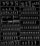Over 1200+ Decorative Elements,Skirting Board,Corner Post,Neoclassicism Decor,Baroque,Rococo,Door Trim - CAD Design | Download CAD Drawings | AutoCAD Blocks | AutoCAD Symbols | CAD Drawings | Architecture Details│Landscape Details | See more about AutoCAD, Cad Drawing and Architecture Details