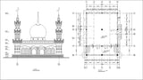 Mosque Cad Drawings - CAD Design | Download CAD Drawings | AutoCAD Blocks | AutoCAD Symbols | CAD Drawings | Architecture Details│Landscape Details | See more about AutoCAD, Cad Drawing and Architecture Details
