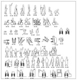 Accessibility Facilities Drawings V3 - CAD Design | Download CAD Drawings | AutoCAD Blocks | AutoCAD Symbols | CAD Drawings | Architecture Details│Landscape Details | See more about AutoCAD, Cad Drawing and Architecture Details