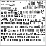 Door design blocks 2 - CAD Design | Download CAD Drawings | AutoCAD Blocks | AutoCAD Symbols | CAD Drawings | Architecture Details│Landscape Details | See more about AutoCAD, Cad Drawing and Architecture Details