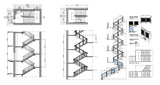 Free RC Stair Details - CAD Design | Download CAD Drawings | AutoCAD Blocks | AutoCAD Symbols | CAD Drawings | Architecture Details│Landscape Details | See more about AutoCAD, Cad Drawing and Architecture Details