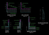 Free CAD Details-Flooring Details - CAD Design | Download CAD Drawings | AutoCAD Blocks | AutoCAD Symbols | CAD Drawings | Architecture Details│Landscape Details | See more about AutoCAD, Cad Drawing and Architecture Details