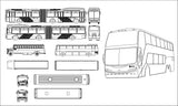 Bus Blocks - CAD Design | Download CAD Drawings | AutoCAD Blocks | AutoCAD Symbols | CAD Drawings | Architecture Details│Landscape Details | See more about AutoCAD, Cad Drawing and Architecture Details