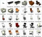 Sketchup Seating 3D models download - CAD Design | Download CAD Drawings | AutoCAD Blocks | AutoCAD Symbols | CAD Drawings | Architecture Details│Landscape Details | See more about AutoCAD, Cad Drawing and Architecture Details