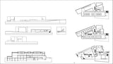 Alvaro Siza - Galicia Museum of Contemporary Art - CAD Design | Download CAD Drawings | AutoCAD Blocks | AutoCAD Symbols | CAD Drawings | Architecture Details│Landscape Details | See more about AutoCAD, Cad Drawing and Architecture Details