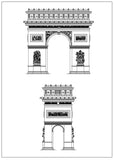 Ornamental Parts of Buildings 4 - CAD Design | Download CAD Drawings | AutoCAD Blocks | AutoCAD Symbols | CAD Drawings | Architecture Details│Landscape Details | See more about AutoCAD, Cad Drawing and Architecture Details