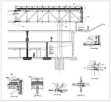 Steel Structure Details V5 - CAD Design | Download CAD Drawings | AutoCAD Blocks | AutoCAD Symbols | CAD Drawings | Architecture Details│Landscape Details | See more about AutoCAD, Cad Drawing and Architecture Details