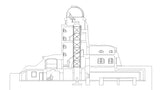 Einstein Tower - CAD Design | Download CAD Drawings | AutoCAD Blocks | AutoCAD Symbols | CAD Drawings | Architecture Details│Landscape Details | See more about AutoCAD, Cad Drawing and Architecture Details