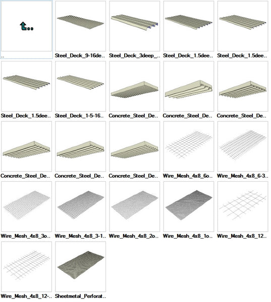 Sketchup Steel Deck 3D models download - CAD Design | Download CAD Drawings | AutoCAD Blocks | AutoCAD Symbols | CAD Drawings | Architecture Details│Landscape Details | See more about AutoCAD, Cad Drawing and Architecture Details