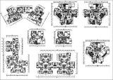 Residential layout plans - CAD Design | Download CAD Drawings | AutoCAD Blocks | AutoCAD Symbols | CAD Drawings | Architecture Details│Landscape Details | See more about AutoCAD, Cad Drawing and Architecture Details