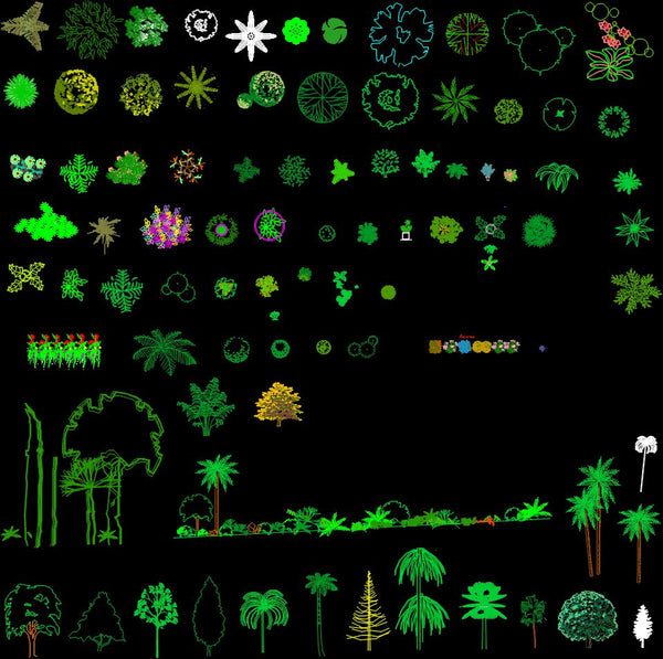 Free Tree Blocks – CAD Design | Free CAD Blocks,Drawings,Details