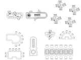 Casino blocks - CAD Design | Download CAD Drawings | AutoCAD Blocks | AutoCAD Symbols | CAD Drawings | Architecture Details│Landscape Details | See more about AutoCAD, Cad Drawing and Architecture Details