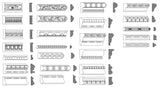 Free Decorative Elements V3 - CAD Design | Download CAD Drawings | AutoCAD Blocks | AutoCAD Symbols | CAD Drawings | Architecture Details│Landscape Details | See more about AutoCAD, Cad Drawing and Architecture Details