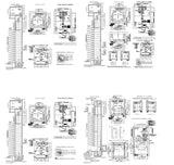 Detail drawing blocks of elevators design - CAD Design | Download CAD Drawings | AutoCAD Blocks | AutoCAD Symbols | CAD Drawings | Architecture Details│Landscape Details | See more about AutoCAD, Cad Drawing and Architecture Details