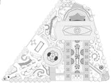 Square Design 13 - CAD Design | Download CAD Drawings | AutoCAD Blocks | AutoCAD Symbols | CAD Drawings | Architecture Details│Landscape Details | See more about AutoCAD, Cad Drawing and Architecture Details