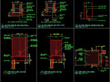 Door Jamb Details - CAD Design | Download CAD Drawings | AutoCAD Blocks | AutoCAD Symbols | CAD Drawings | Architecture Details│Landscape Details | See more about AutoCAD, Cad Drawing and Architecture Details