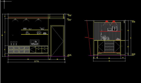 Restaurant Design Template V.1 – CAD Design | Free CAD Blocks,Drawings ...