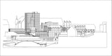 Abteiberg Museum-Hans Hollein - CAD Design | Download CAD Drawings | AutoCAD Blocks | AutoCAD Symbols | CAD Drawings | Architecture Details│Landscape Details | See more about AutoCAD, Cad Drawing and Architecture Details