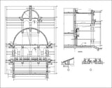 Cathedrals and Church 4 - CAD Design | Download CAD Drawings | AutoCAD Blocks | AutoCAD Symbols | CAD Drawings | Architecture Details│Landscape Details | See more about AutoCAD, Cad Drawing and Architecture Details