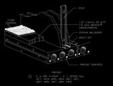 Free CAD Details-Precast Concrete Slab Detail (ISO) - CAD Design | Download CAD Drawings | AutoCAD Blocks | AutoCAD Symbols | CAD Drawings | Architecture Details│Landscape Details | See more about AutoCAD, Cad Drawing and Architecture Details