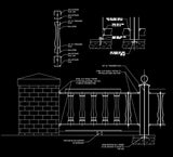 Free CAD Details-Balustrade-Installation - CAD Design | Download CAD Drawings | AutoCAD Blocks | AutoCAD Symbols | CAD Drawings | Architecture Details│Landscape Details | See more about AutoCAD, Cad Drawing and Architecture Details