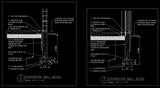 Free CAD Details-Foundation Wall Detail - CAD Design | Download CAD Drawings | AutoCAD Blocks | AutoCAD Symbols | CAD Drawings | Architecture Details│Landscape Details | See more about AutoCAD, Cad Drawing and Architecture Details