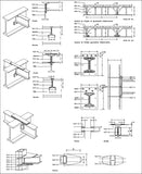 Free Steel Structure Details 5 - CAD Design | Download CAD Drawings | AutoCAD Blocks | AutoCAD Symbols | CAD Drawings | Architecture Details│Landscape Details | See more about AutoCAD, Cad Drawing and Architecture Details