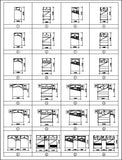 Furniture Cad Set - CAD Design | Download CAD Drawings | AutoCAD Blocks | AutoCAD Symbols | CAD Drawings | Architecture Details│Landscape Details | See more about AutoCAD, Cad Drawing and Architecture Details