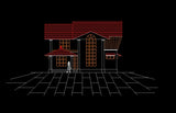 Building Elevation 7 - CAD Design | Download CAD Drawings | AutoCAD Blocks | AutoCAD Symbols | CAD Drawings | Architecture Details│Landscape Details | See more about AutoCAD, Cad Drawing and Architecture Details