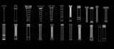 Furniture 2D CAD collection - CAD Design | Download CAD Drawings | AutoCAD Blocks | AutoCAD Symbols | CAD Drawings | Architecture Details│Landscape Details | See more about AutoCAD, Cad Drawing and Architecture Details