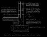 Free CAD Details-Ground Floor Slab - CAD Design | Download CAD Drawings | AutoCAD Blocks | AutoCAD Symbols | CAD Drawings | Architecture Details│Landscape Details | See more about AutoCAD, Cad Drawing and Architecture Details