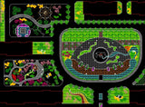Residential Landscape Design 5 - CAD Design | Download CAD Drawings | AutoCAD Blocks | AutoCAD Symbols | CAD Drawings | Architecture Details│Landscape Details | See more about AutoCAD, Cad Drawing and Architecture Details