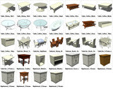 Sketchup Table 3D models download - CAD Design | Download CAD Drawings | AutoCAD Blocks | AutoCAD Symbols | CAD Drawings | Architecture Details│Landscape Details | See more about AutoCAD, Cad Drawing and Architecture Details