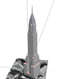 Sketchup 3D Architecture models- 3D Chrysler Building - CAD Design | Download CAD Drawings | AutoCAD Blocks | AutoCAD Symbols | CAD Drawings | Architecture Details│Landscape Details | See more about AutoCAD, Cad Drawing and Architecture Details