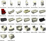 Sketchup Seating 3D models download - CAD Design | Download CAD Drawings | AutoCAD Blocks | AutoCAD Symbols | CAD Drawings | Architecture Details│Landscape Details | See more about AutoCAD, Cad Drawing and Architecture Details