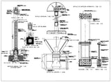 Billboard section and detail in autocad dwg files - CAD Design | Download CAD Drawings | AutoCAD Blocks | AutoCAD Symbols | CAD Drawings | Architecture Details│Landscape Details | See more about AutoCAD, Cad Drawing and Architecture Details