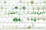 Tree blocks and elevation Set 3 - CAD Design | Download CAD Drawings | AutoCAD Blocks | AutoCAD Symbols | CAD Drawings | Architecture Details│Landscape Details | See more about AutoCAD, Cad Drawing and Architecture Details