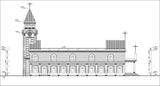 Cathedrals and Church  2 - CAD Design | Download CAD Drawings | AutoCAD Blocks | AutoCAD Symbols | CAD Drawings | Architecture Details│Landscape Details | See more about AutoCAD, Cad Drawing and Architecture Details
