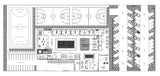 Stadium Plans - CAD Design | Download CAD Drawings | AutoCAD Blocks | AutoCAD Symbols | CAD Drawings | Architecture Details│Landscape Details | See more about AutoCAD, Cad Drawing and Architecture Details