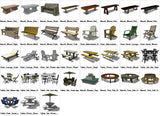 Sketchup Furniture Exterior 3D models download - CAD Design | Download CAD Drawings | AutoCAD Blocks | AutoCAD Symbols | CAD Drawings | Architecture Details│Landscape Details | See more about AutoCAD, Cad Drawing and Architecture Details