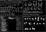 Autocad Blocks Set - CAD Design | Download CAD Drawings | AutoCAD Blocks | AutoCAD Symbols | CAD Drawings | Architecture Details│Landscape Details | See more about AutoCAD, Cad Drawing and Architecture Details