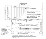 Free CAD Details-Standard Residential Deck Detail - CAD Design | Download CAD Drawings | AutoCAD Blocks | AutoCAD Symbols | CAD Drawings | Architecture Details│Landscape Details | See more about AutoCAD, Cad Drawing and Architecture Details