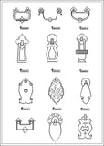 Chinese Decoration Elements - CAD Design | Download CAD Drawings | AutoCAD Blocks | AutoCAD Symbols | CAD Drawings | Architecture Details│Landscape Details | See more about AutoCAD, Cad Drawing and Architecture Details