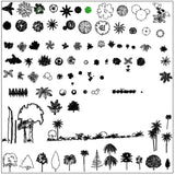 Free Tree Blocks - CAD Design | Download CAD Drawings | AutoCAD Blocks | AutoCAD Symbols | CAD Drawings | Architecture Details│Landscape Details | See more about AutoCAD, Cad Drawing and Architecture Details